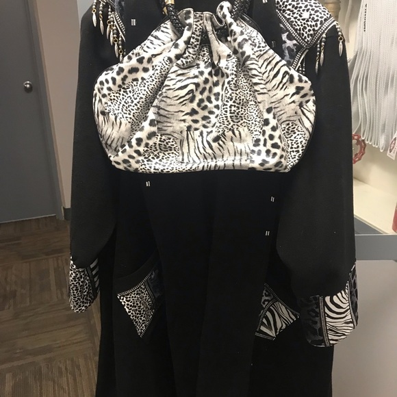 Classy custom made spring/fall dress coat - Picture 4 of 7